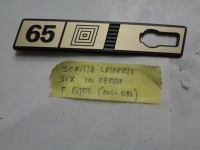 Scritta Laterale Sinistra In Ferro Per Fiat Ritmo 