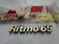 Sigla Modello In Ferro Colore Oro Per Fiat Ritmo 65