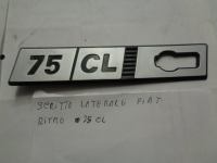 Scritta 75 Cl Laterale Fiat Ritmo 