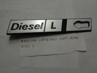 Scritta Laterale Diesel /L Per Fiat Ritmo 