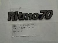 Scritta Posteriore In Plastica  Per Fiat Ritmo 70 