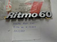 Scritta Posteriore In Ferro Ritmo 60 Per Fiat Ritmo 