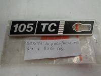 Scritta Su Parafango Anteriore Sinistra Per Fiat Ritmo 105