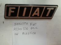 Scritta Fiat In Plastica 