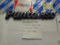 Sigla Posteriore PUNTO HSD  Per Fiat Punto 1993-1999
