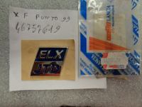 Scritta Laterale Fiat Punto ELX JTD 1999 