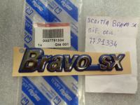 Scritta Posteriore Fiat Bravo SX