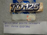 Scritta Laterale Per Fiat Marea 