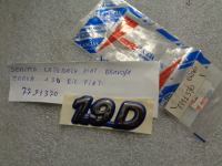 Scritta Laterale 1.9 D Per  Fiat Bravo, Brava,Marea