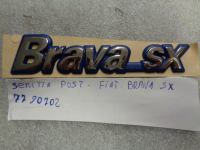 Scritta Posteriore Fiat Brava SX 