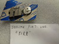 Scritta Fiat Uno ″Fire″ 