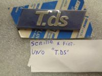 Scritta per Fiat Uno &Prime;Tds&Prime; 