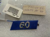 Scritta laterale &Prime;60&Prime; Fiat Fiorino 