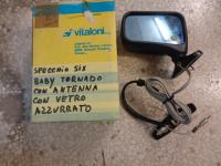 Specchio Sinistro Baby Tornado Con Antenna E Vetro Azzurrato
