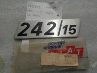 Scritta Posteriore 242/15 In Ferro 