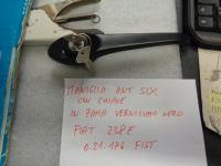 Maniglia Anteriore Sinistra Con Chiave In Zama Verniciato Nero Fiat 238E 