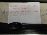 Maniglia Porta Anteriore Destra Senza Chiave In Zama Verniciata Nera Fiat 238E