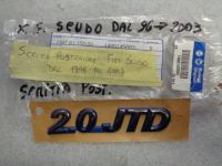 Sigla Laterale 2.0 Jtd Per Fiat Scudo 1995-2004