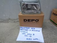 Proiettore Destro Predisposto Per Regolazione Elettrica Opel Corsa A 1991-1993