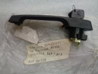 Maniglia In Plastica Nera Con Chiave Mercedes 709/909