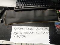 Adesivo Nero Montante Porta Destra Fiat Uno 3 Porte
