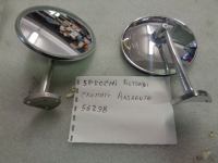 Specchi Retrovisori Universali Rotondi Cromati