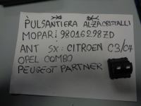 Interruttore Alzacristalli Anteriore Sinistro Citroen C3, C4,Opel Combo, Peugeot Partner, Traveller