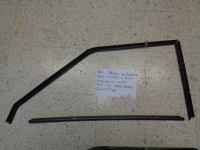 Kit Profili In Plastica Esterni Scendente Vetro Anteriore Destro Alfa Romeo Giulietta 1981