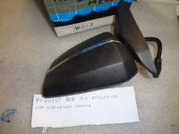 Specchio Retrovisore Sinistro Meccanico Nero Con Modanatura Cromata Peugeot 306