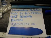 Modanatura Parafango Posteriore Sinistro Blu Teseo Fiat Seicento Brush