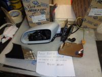 Specchio Retrovisore Sinistro Meccanico Da Verniciare Con Fanalino Freccia Volkswagen Polo 2005