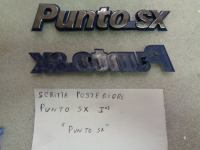 Scritta Posteriore &Prime;Punto Sx&Prime; 1a Serie