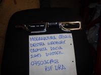 Modanatura Inferiore Destra Cromata Griglia Radiatore Dacia Duster 2013-2017