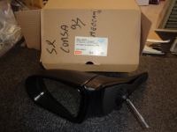 Specchio Retrovisore Sinistro Meccanico Nero Opel Corsa B 1993-2000