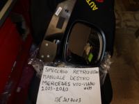 Specchio Retrovisore Destro Regolazione Manuale Mercedes Vito- Viano W693 2003-2010
