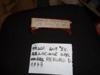 Trasparente Anteriore Sinistro Arancione Opel Rekord D 1977