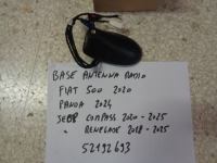 Base Antenna Radio Fiat 500 2020, Panda 2024 - Jeep Compass 2020-2025, Renegade 2018-2025