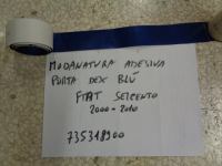 Modanatura Adesiva Blu Porta Destra Fiat Seicento 2000-2010