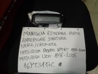 Maniglia Esterna Nera/Cromata Anteriore Sinistra E Portellone Posteriore Mitsubishi L200 1996-2005