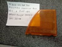 Plastica Fanalino Posteriore Sinistra Arancione Fiat 124 Sport Coupè 1973>