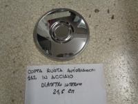 Coppa Ruota Autobianchi 112 In Acciaio Diametro Interno 21.5cm