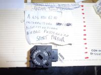 Interruttore Disattivazione Airbag Passeggero Smart ForFour