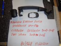 Maniglia Esterna Porta Scorrevole Destra=Sinistra Citroen Berlingo 2008-2018, Fiat Scudo 2007-2016