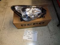 Proiettore Anteriore Destro Parabola Nera Opel Corsa D 2011-2013