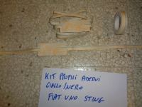 Kit Profili Adesivi Giallo/Nero Fiat Uno Sting