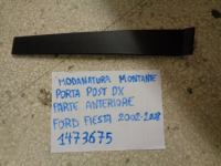Modanatura Montante Porta Posteriore Destra Parte Anteriore Ford Fiesta 2002-2008