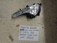 Fanalino Fendinebbia Sinistro Con Luce Dinamica In Curva Kia Sportage 2010-2015