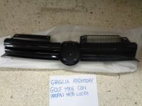 Griglia Radiatore Chiusa Con Profili Neri Lucido Volkswagen Golf Mk6 5 Marce
