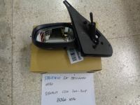 Specchio Retrovisore Sinistro Meccanico Nero Renault Clio 2001-2005